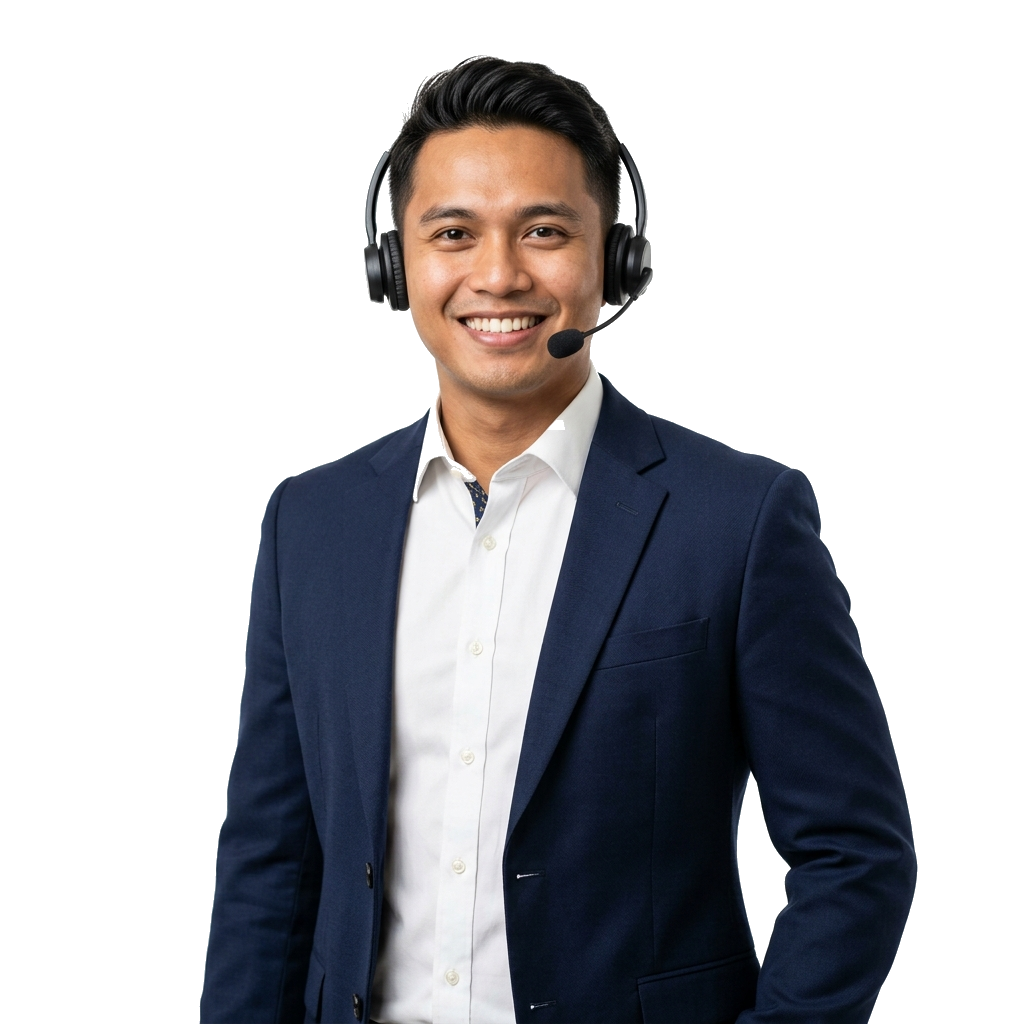Petugas Customer Service Formal Headset